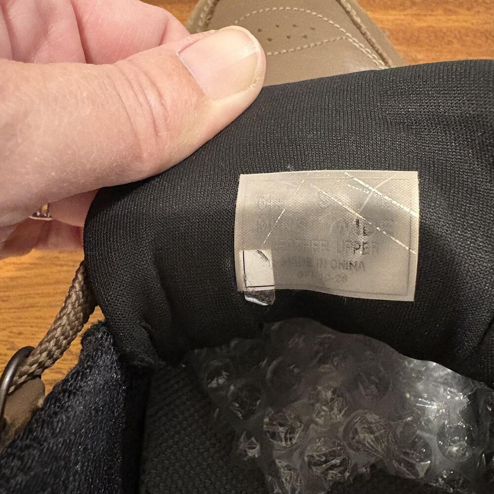 OrthoFeet 981 Tahoe Men 9 EE X-Wide Tan Brown Leather Orthopedic Walking Shoes‎ - Picture 9 of 11